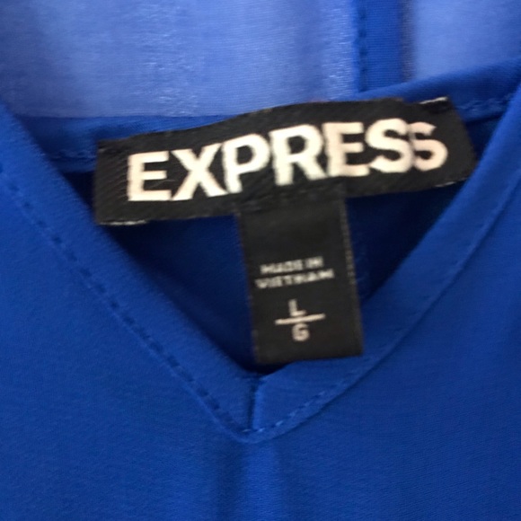Express cobalt blue dress - Picture 2 of 3